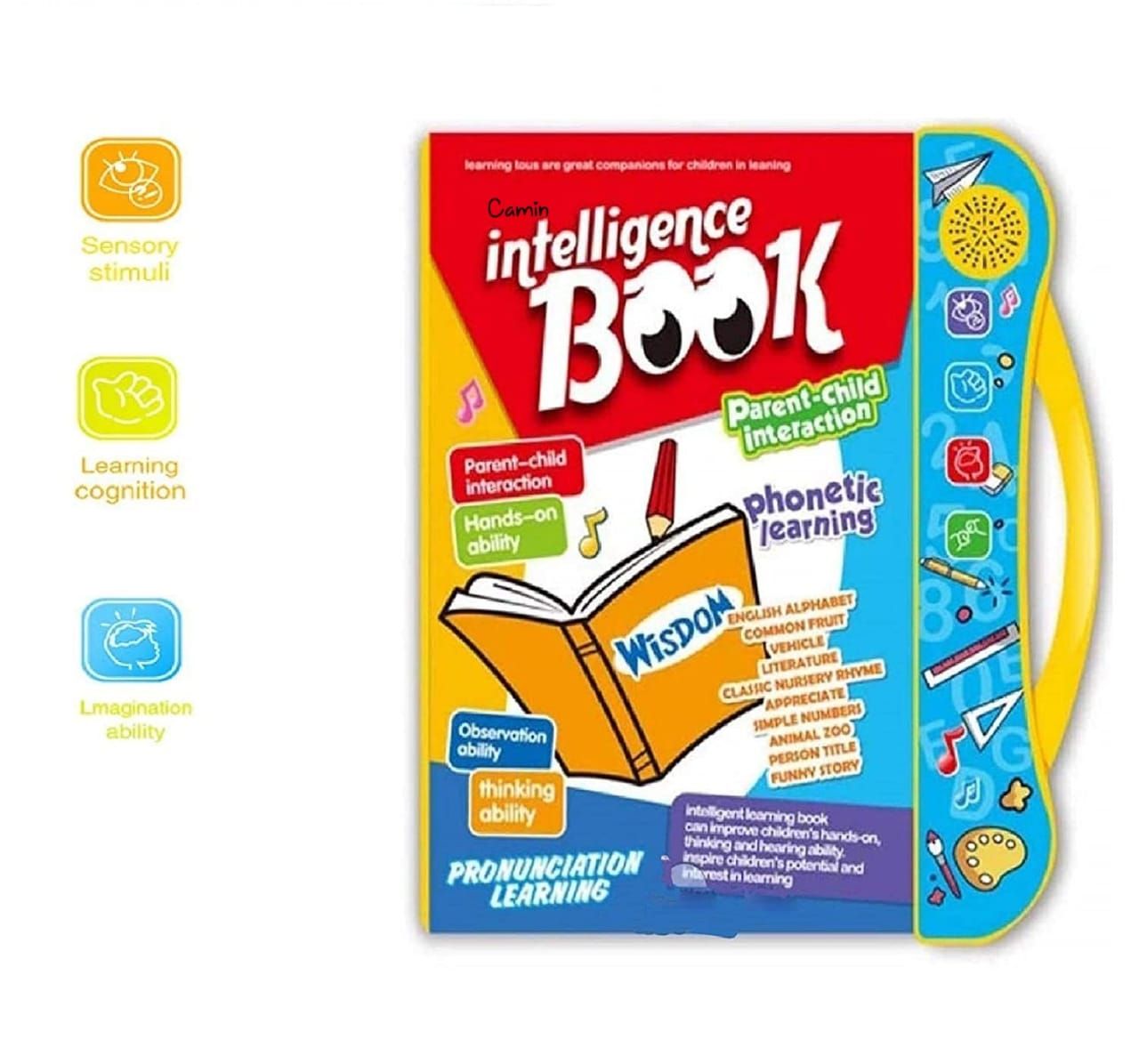 Interactive Early Learning Book for Kids with sound.