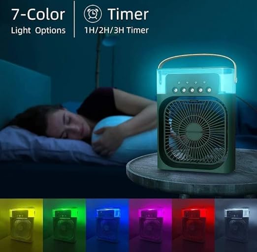 4-in-1 Portable Air Cooler & Mist Fan