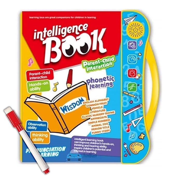 Interactive Early Learning Book for Kids with sound.