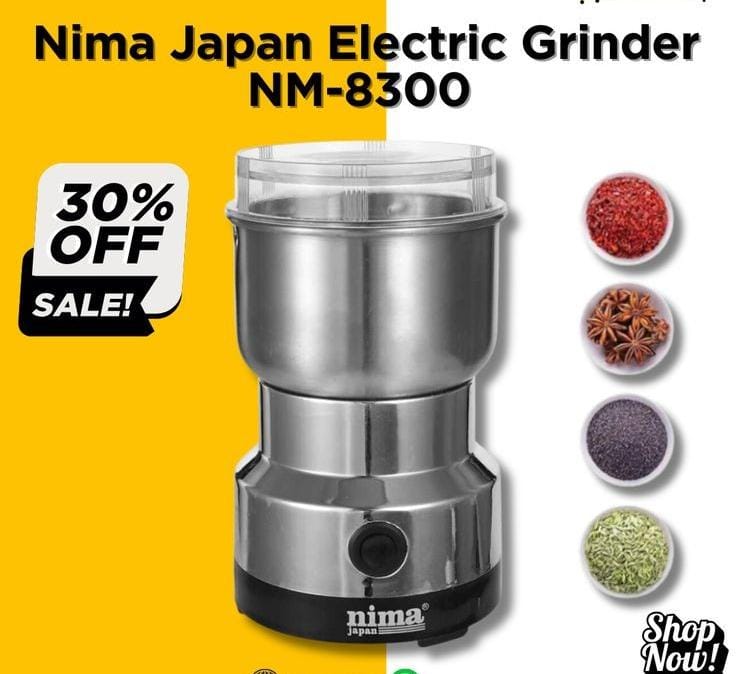 Portable Grinder for Coffee, Masala & More