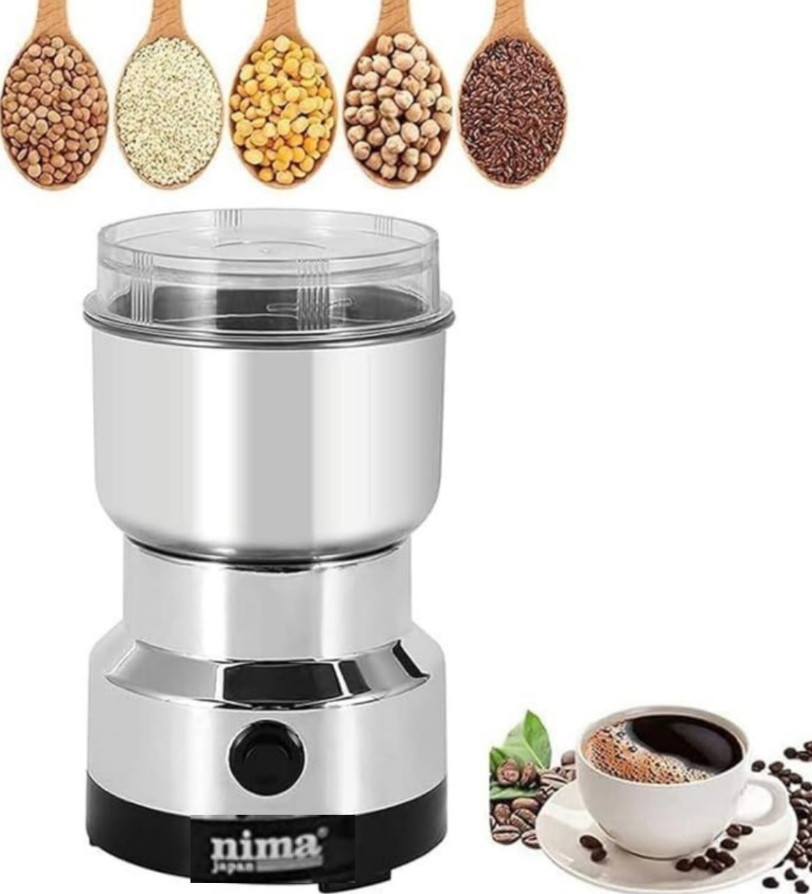 Portable Grinder for Coffee, Masala & More